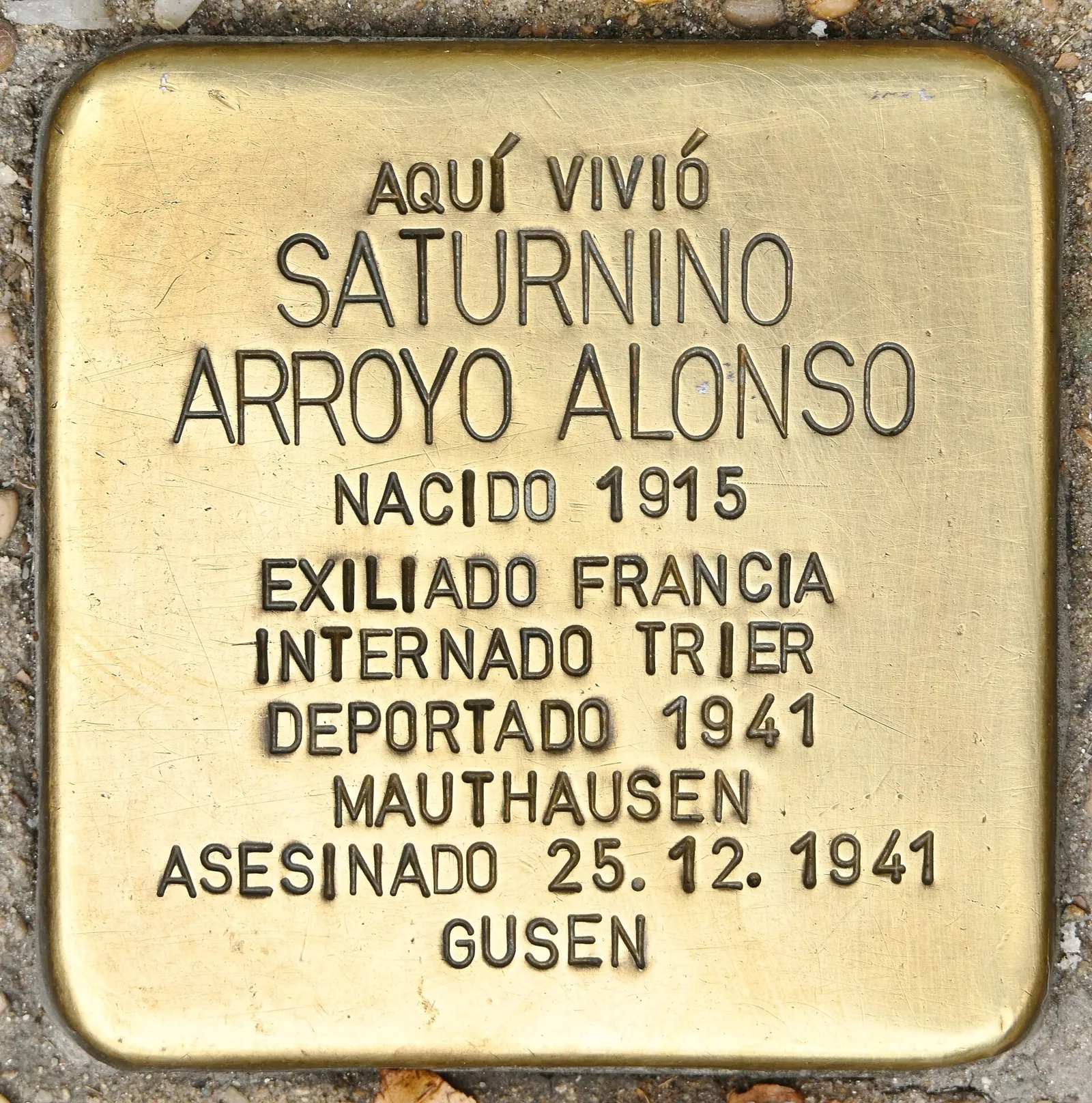 Saturnino Arroyo Alonso