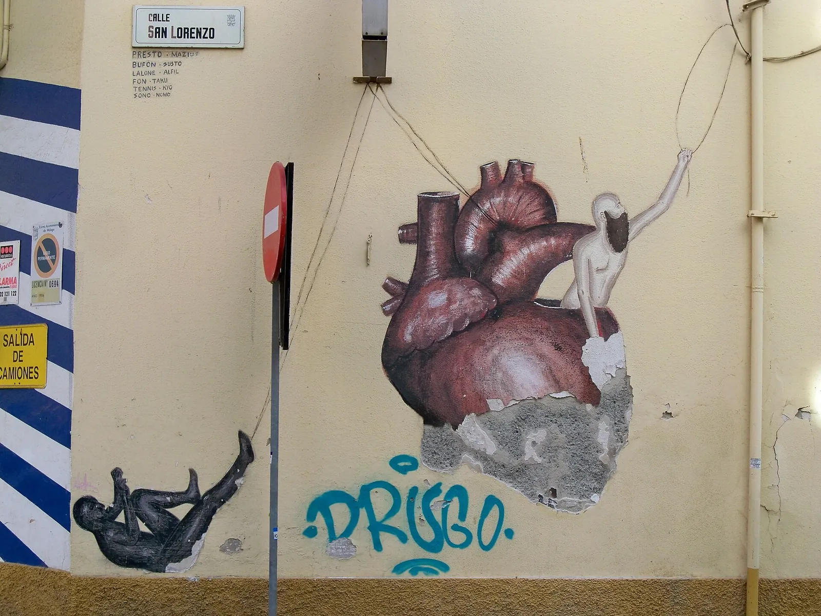 Caer, Enamorado