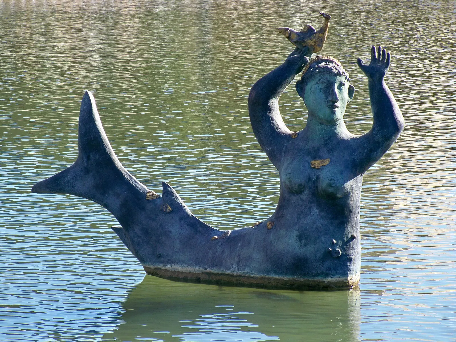 Sirena Grande con Pez