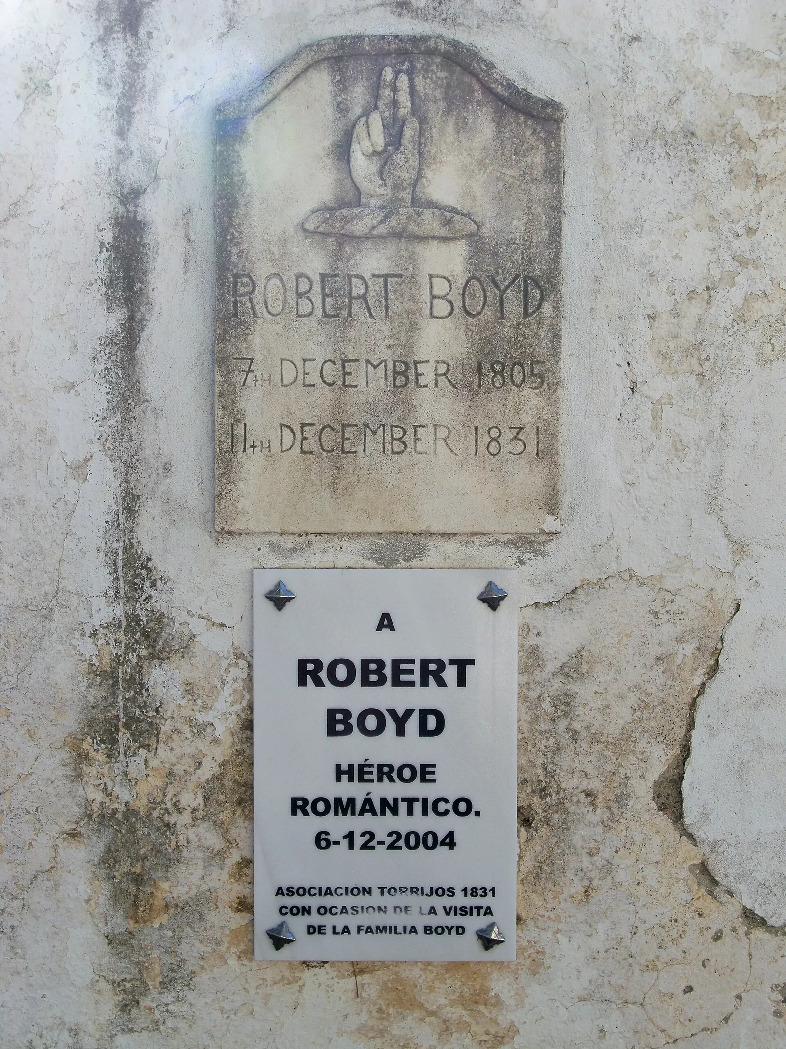 Placa a Robert Boyd