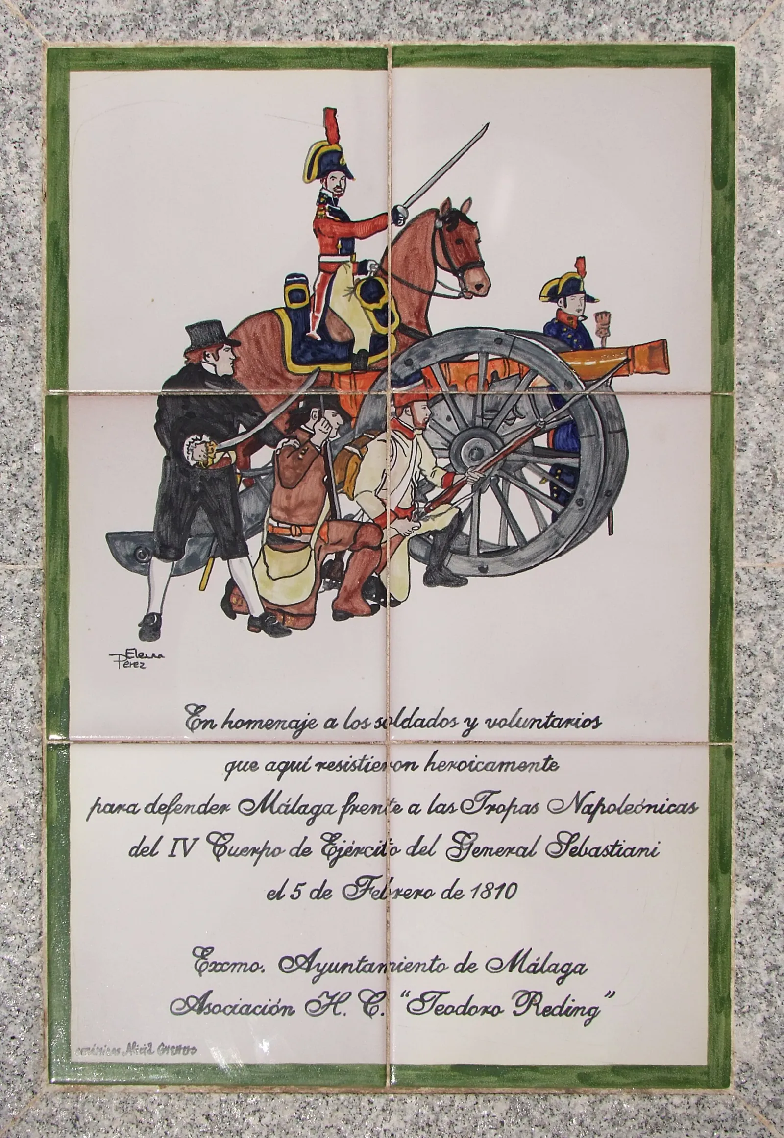 Placa a los Héroes del Combate de Teatinos