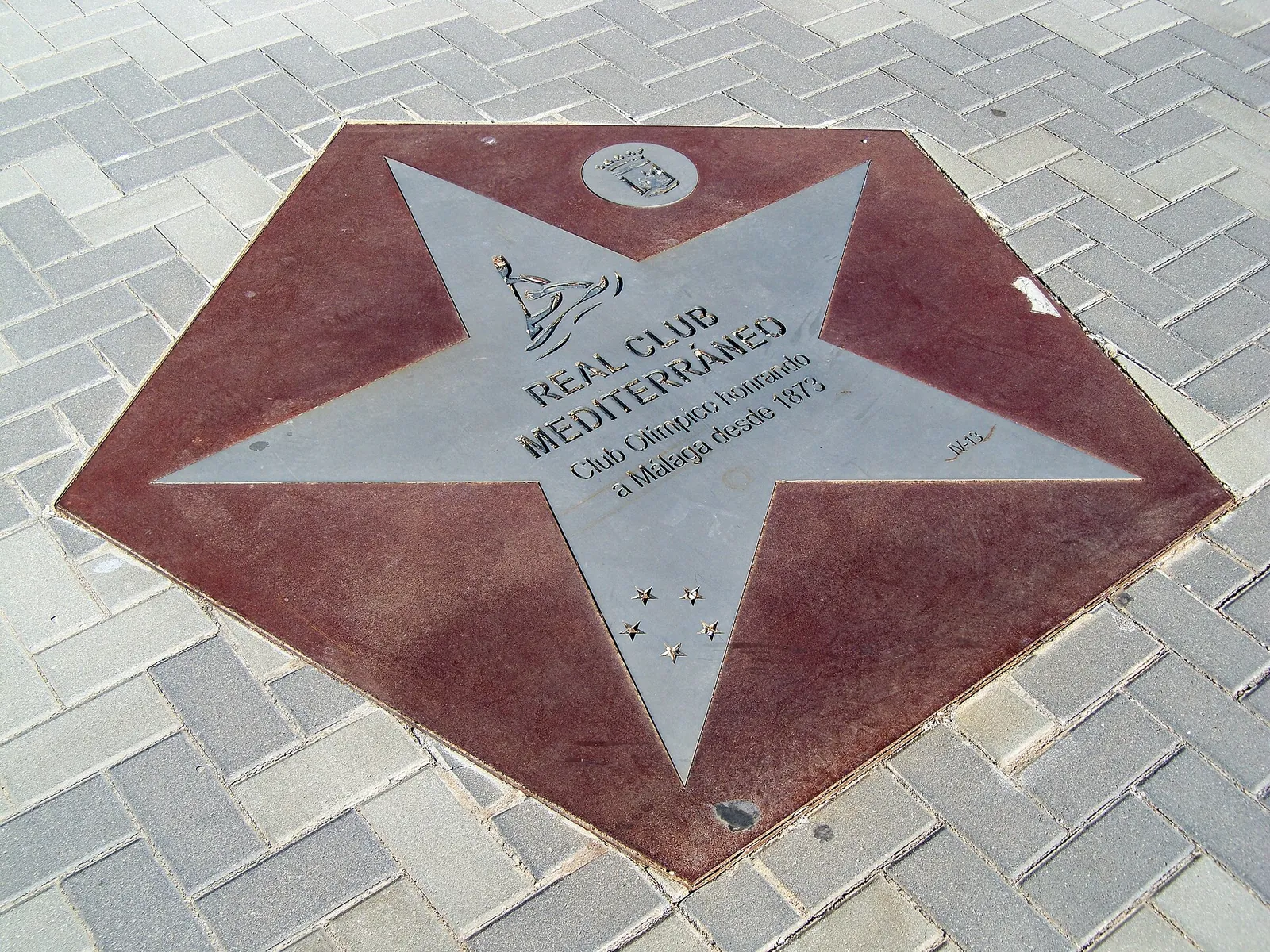 Placa al Real Club Mediterráneo