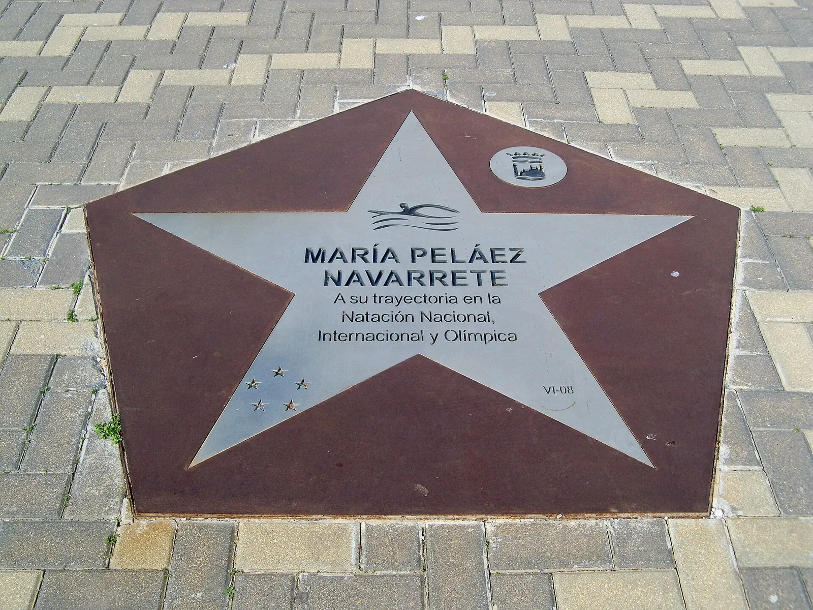 Placa a María Peláez Navarrete