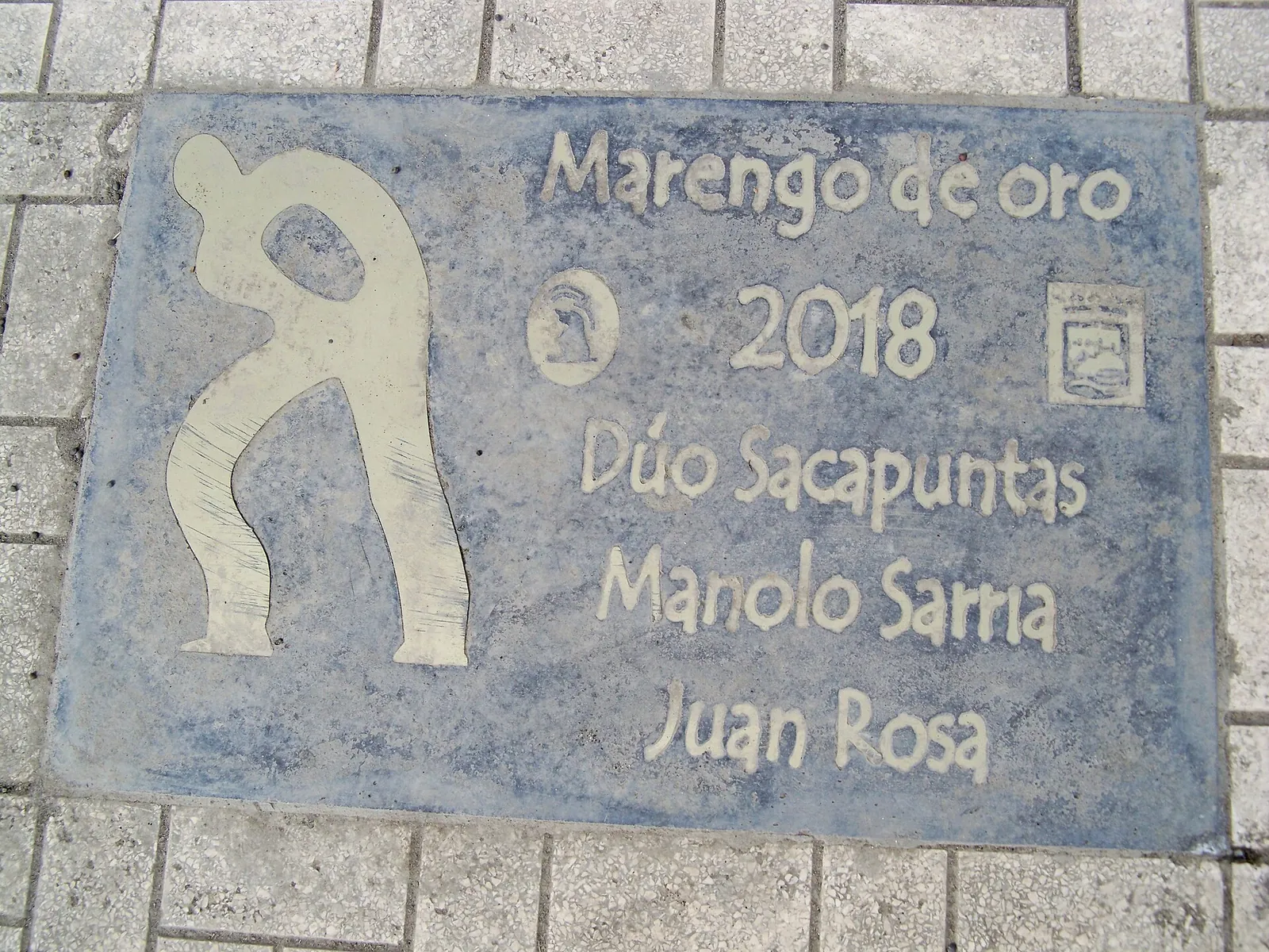 Placa al Dúo Sacapuntas