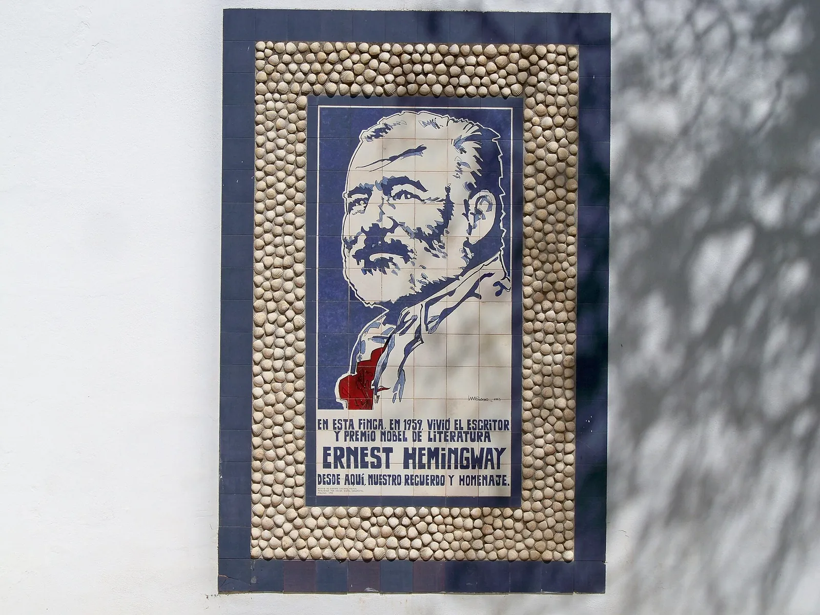 Placa a Ernest Hemingway