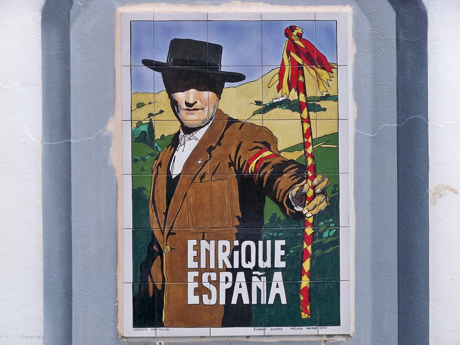 Placa a Enrique España