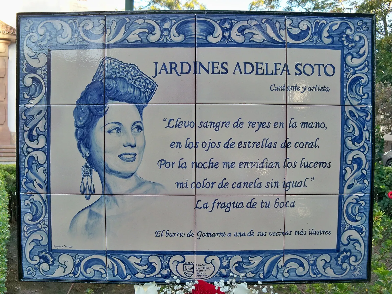 Placa a Adelfa Soto