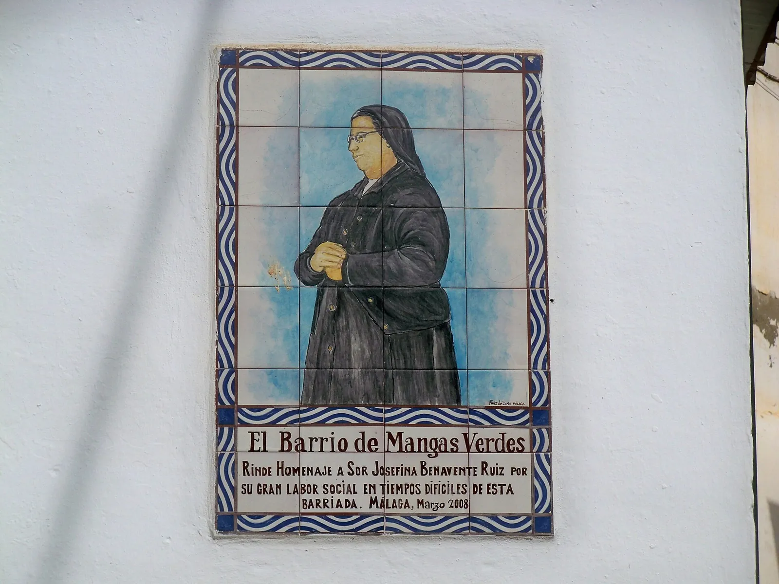 Placa a Josefina Benavente Ruiz