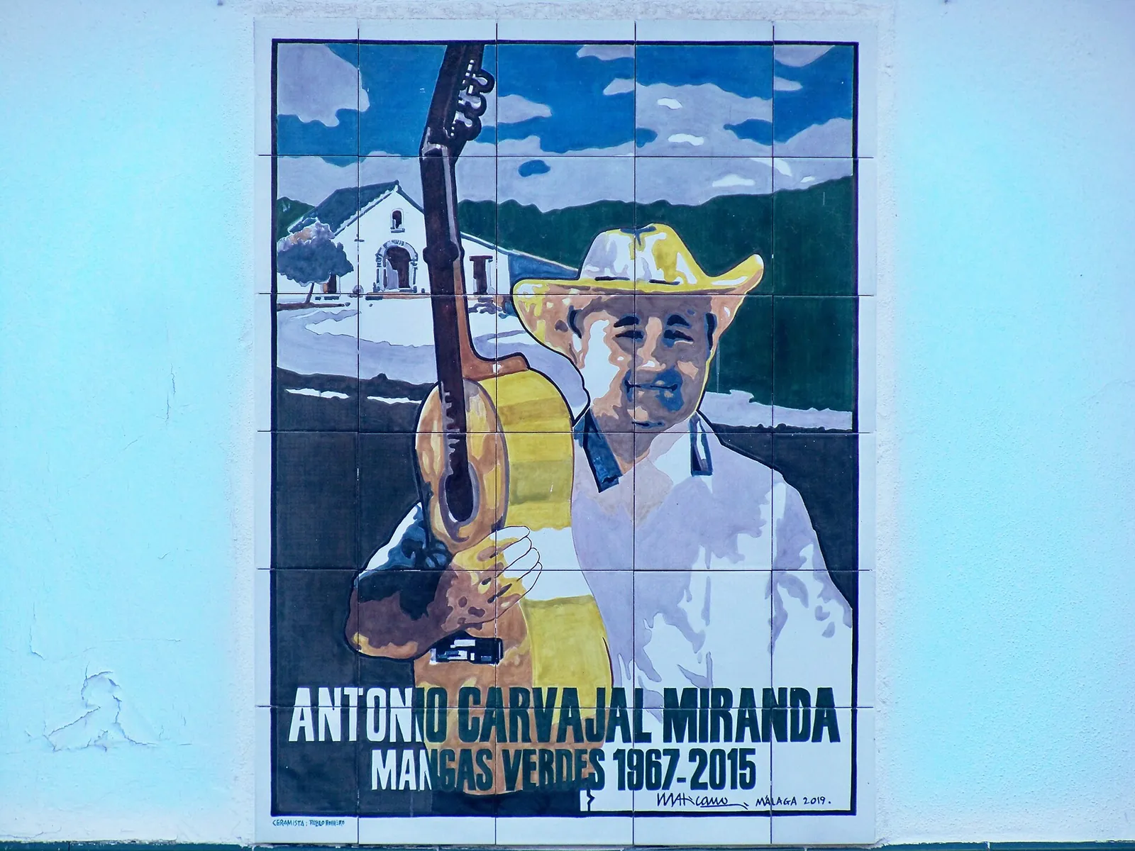 Placa a Antonio Carvajal Miranda