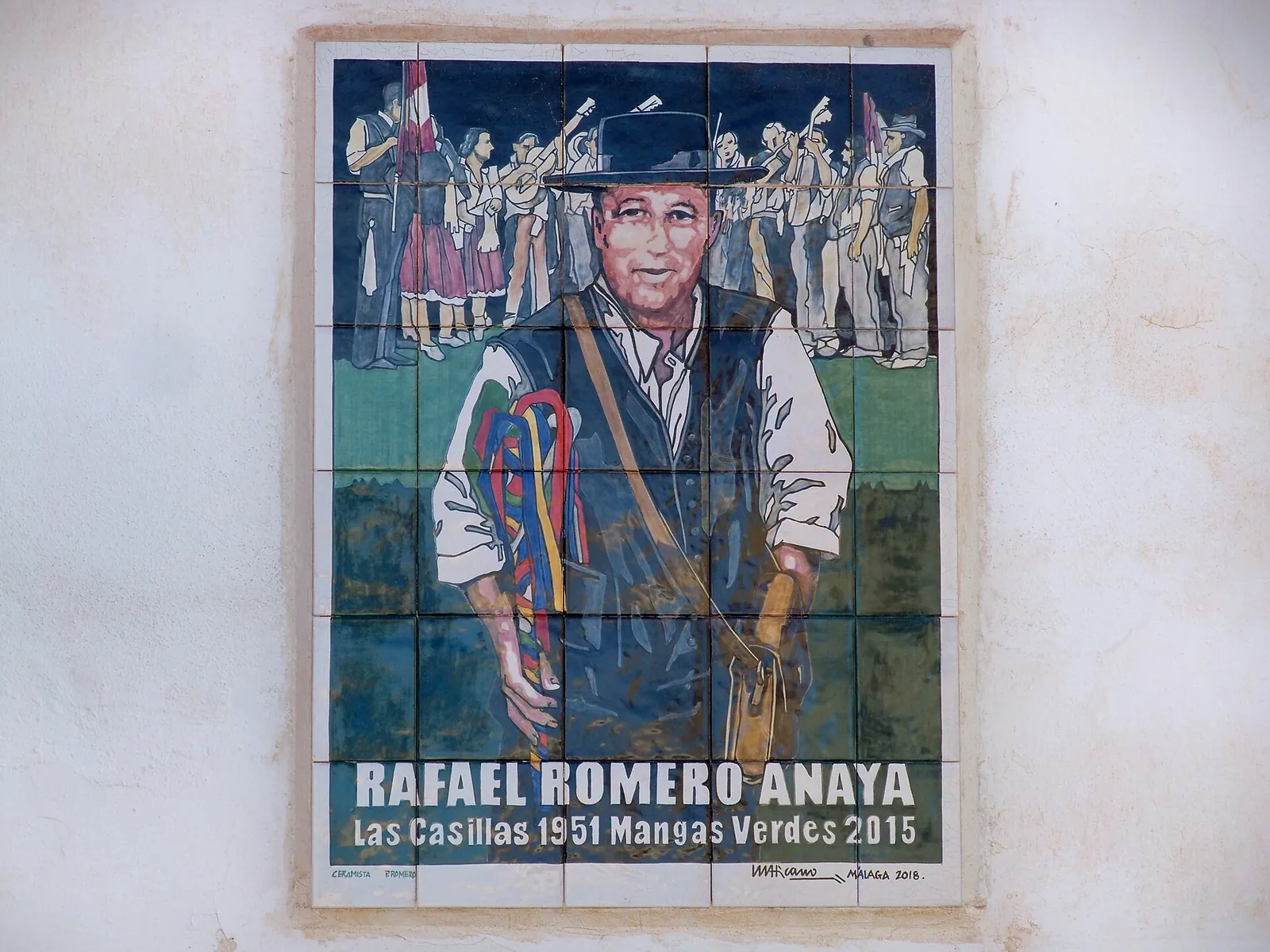 Placa a Rafael Romero Anaya