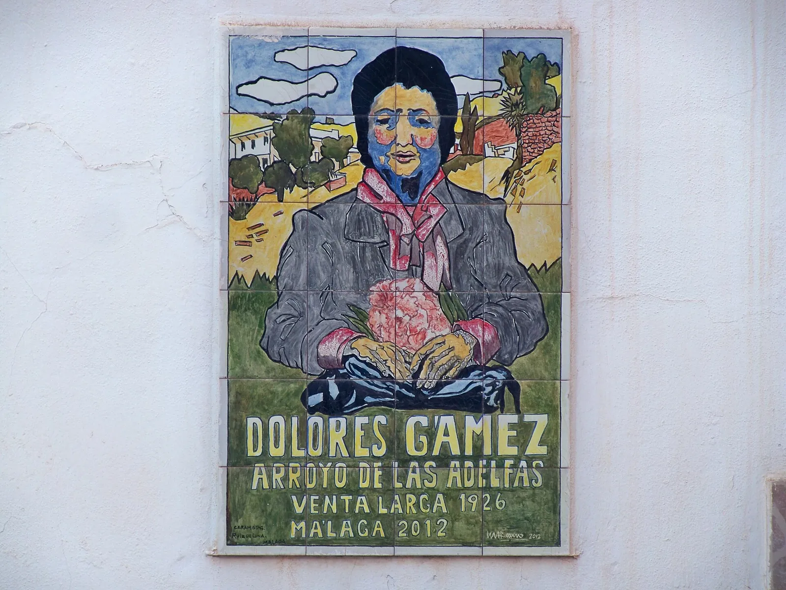 Placa a Dolores Gámez