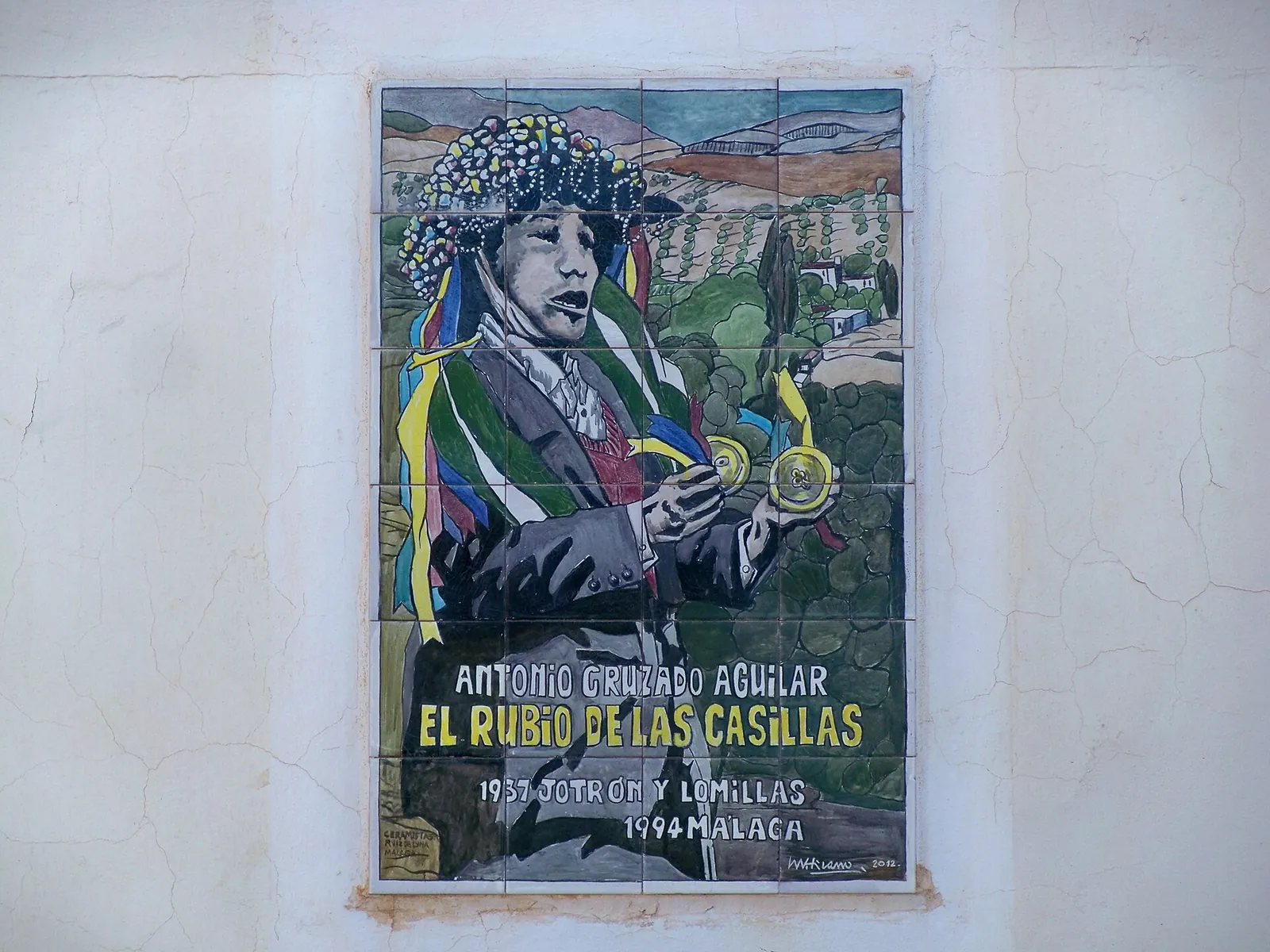 Placa a Antonio Cruzado Aguilar