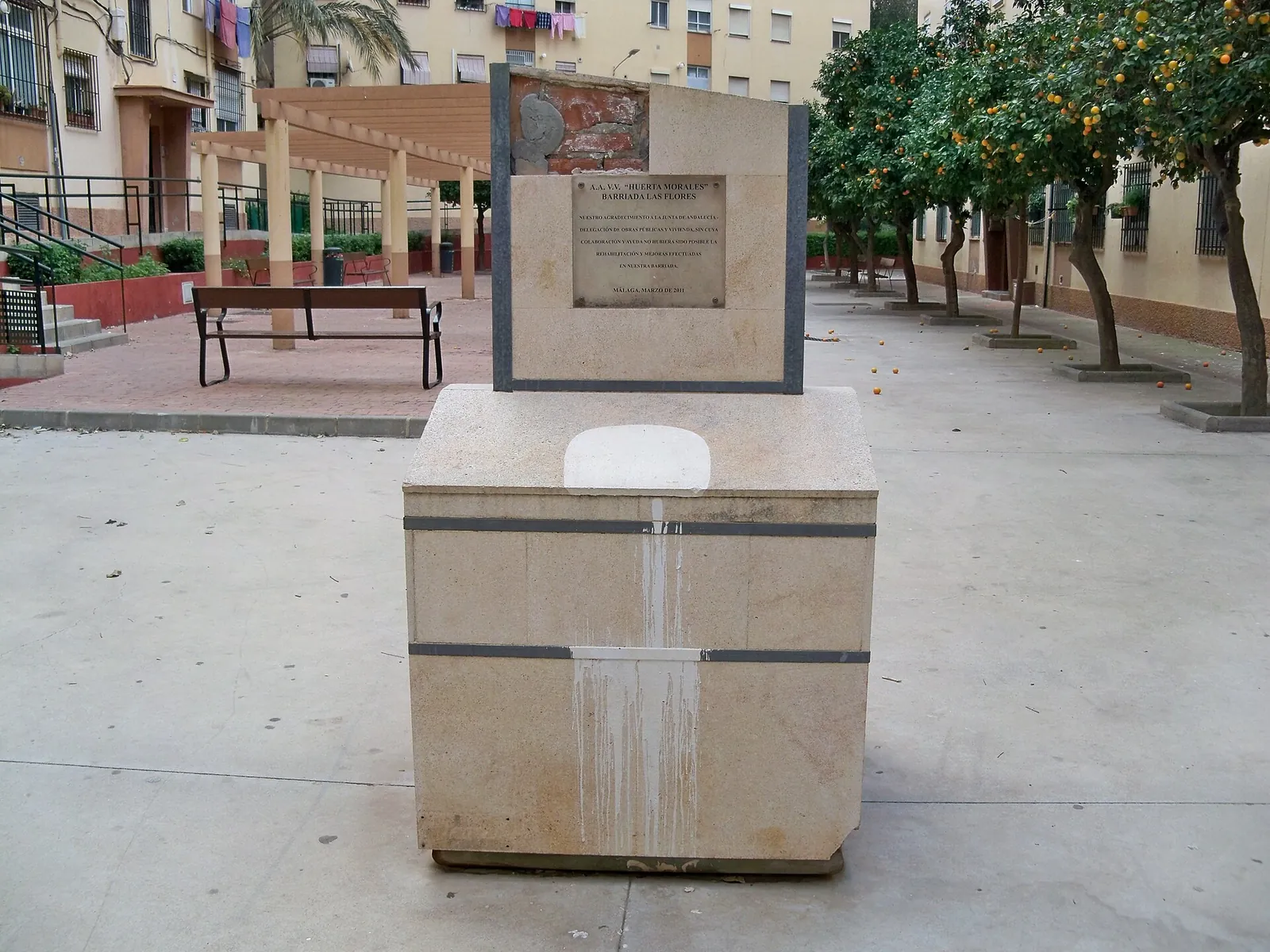 Monumento a la Rehabilitación de la Barriada Las Flores