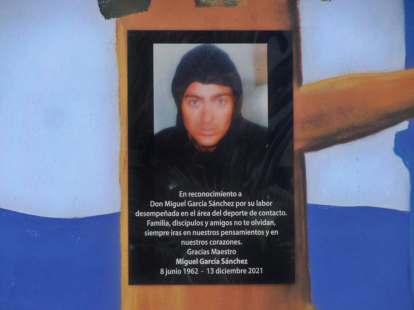 Placa a Miguel García Sánchez