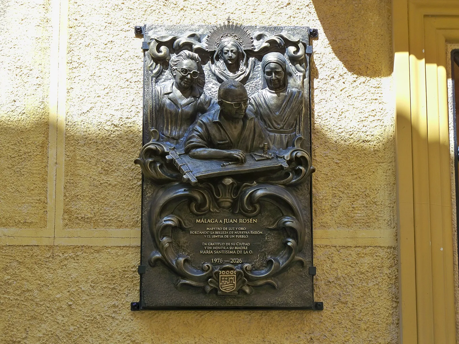 Placa a Juan Rosén