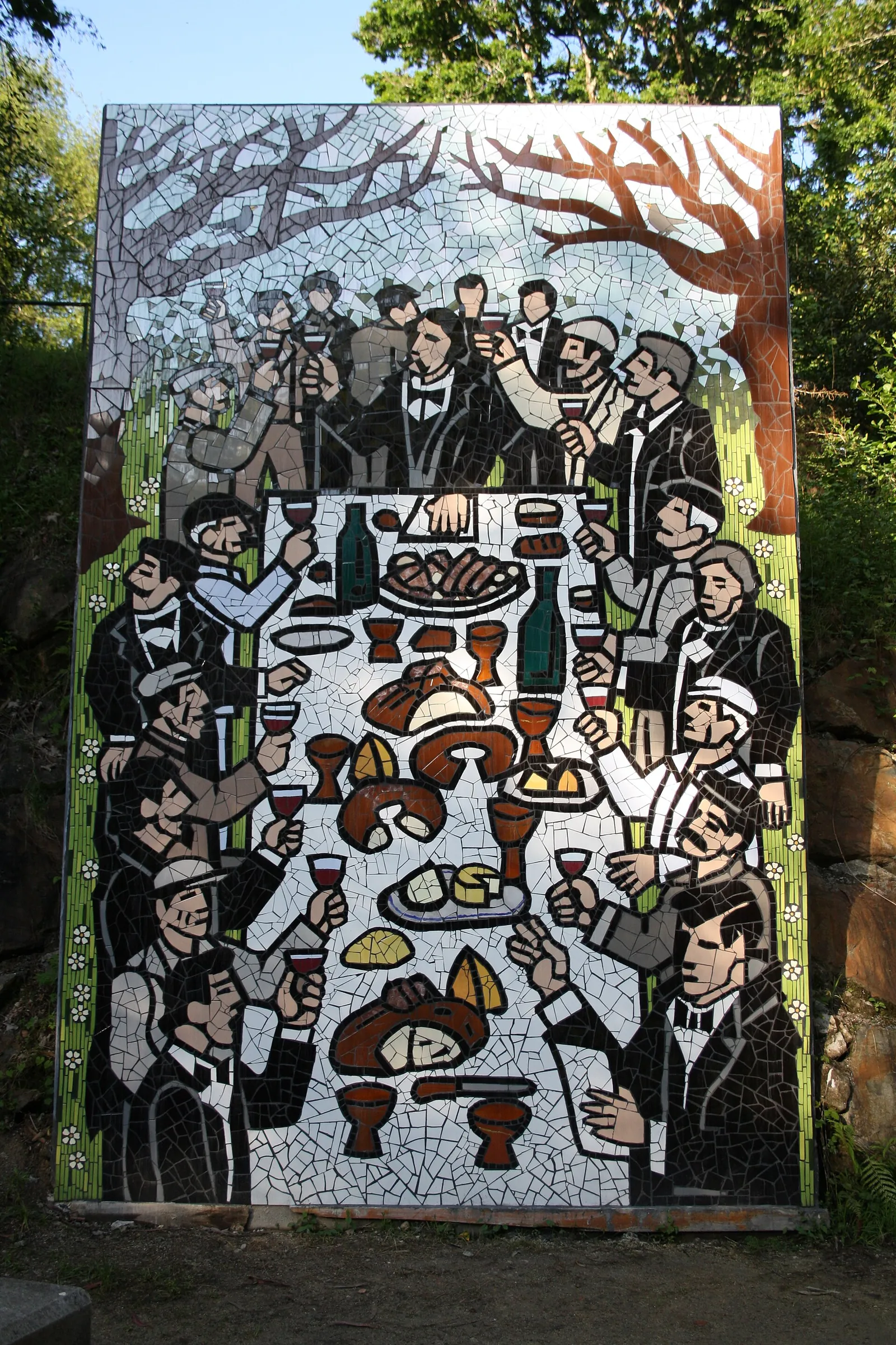 Mosaico do Banquete de Conxo