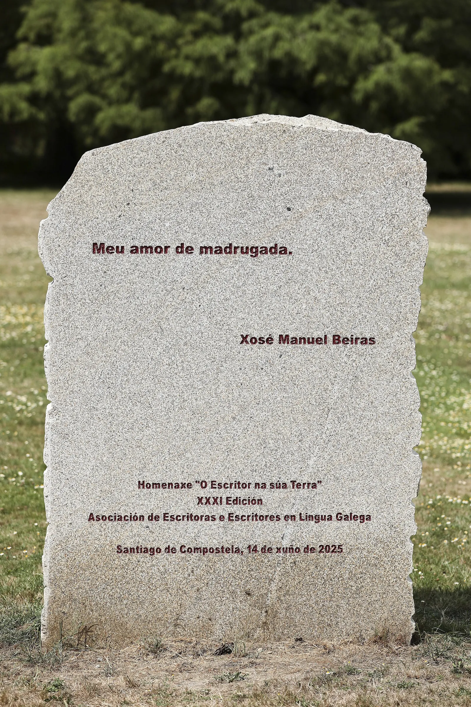 O Escritor na súa Terra a Xosé Manuel Beiras